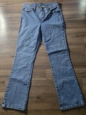 Ralph Lauren Jean Co. Womens Boot Cut Denim Jeans Size 4